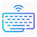 Clavier Sans Fil Connexion Informatique Icône
