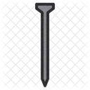 Clavo Construccion Herramienta Icono