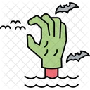 Claw Hand Devil Concept Evil Coming Out Icon
