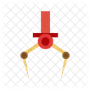 Claw Machine Robot Icon