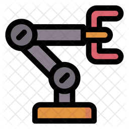 Claw Machine Icon - Download in Colored Outline Style