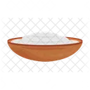 점토 쌀 토기 아이콘
