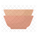 Clay bowls stack  Icon