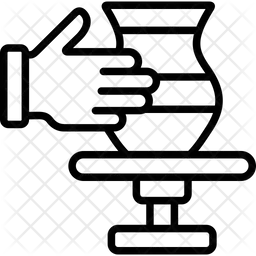 점토 공예  아이콘