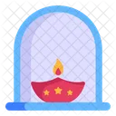 Clay Lamp  Icon