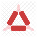 Clay triangle  Icon