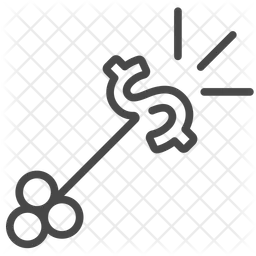 Clé d'argent  Icône