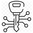 Clef d'accès  Icône