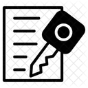 Clef de voiture  Icône