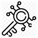 Cle Numerique Cryptage Acces Icon