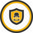 Antivol Antivol Securite Protection Prevention Garde De Securite Alerte Avertissement Dissuasion Icon