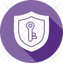 Antivol Antivol Securite Protection Prevention Garde De Securite Alerte Avertissement Dissuasion Icon