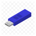 Cle USB Isometrique Iso Icon