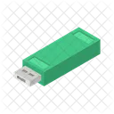 Cle USB Isometrique Iso Icon