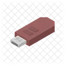 Cle USB Isometrique Iso Icon