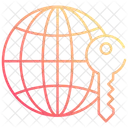 Clé Web  Icône