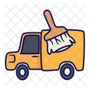 Clean Car Garbage Icon