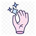 Clean Hand Gesture Icon