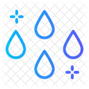 Clean Water Drop Nature Icon