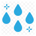 Clean Water Drop Nature Icon