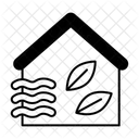 Clean Air Molecule Ventilation Fan Icon