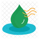 Clean Air Water Icon Environmental Health Clean Environment Icono