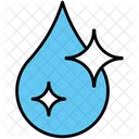 Clean-and-fresh-blue-water-drop  Icon