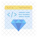Clean Code Programming Code Icon