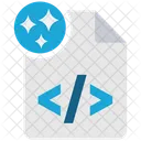 Clean Code Programming Custom Development Icon