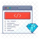 Clean Code Web Programming Coding Style Icon
