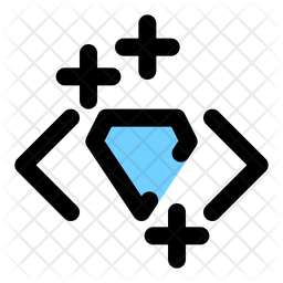 Clean Code Icon - Download in Colored Outline Style