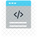 Coding Code Web Icon