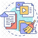 Clean data  Icon