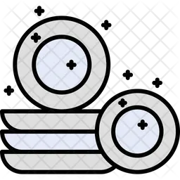 Clean dishes  Icon