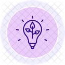 Clean Energy Line Icon Icon