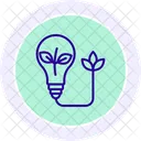 Clean Energy Solutions Line Icon Icon