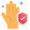 Clean Hand Antivirus Protection Icon