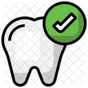 Clean Teeth Tooth Dental Care Icon