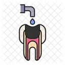 Clean Tooth Tooth Water Icon