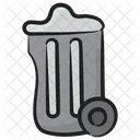 Clean Trash Bin  Icon