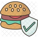 Approved Food Quality Check Food Icon
