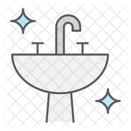 Clean Washbasin  Icon