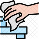 Clean Tap Sink Icon