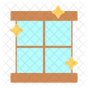Glass Window Home Exterior Windscreen Icon