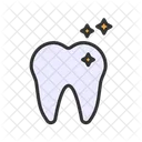 Cleaned Tooth Wash Clean Icon