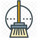 Cleaner Broom Clean Icon