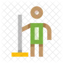 Cleaner Cleaning Mop Icon