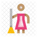 Cleaner Cleaning Woman Icon