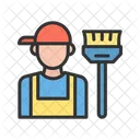 Cleaner Housekeeping Janitorial Icon