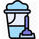 Cleaning Work Worker Icon
